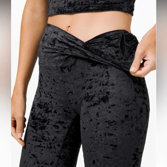 NWT Lululemon Wunder Lounge High-Rise Tight 28" *Crushed VelvetSz: 6